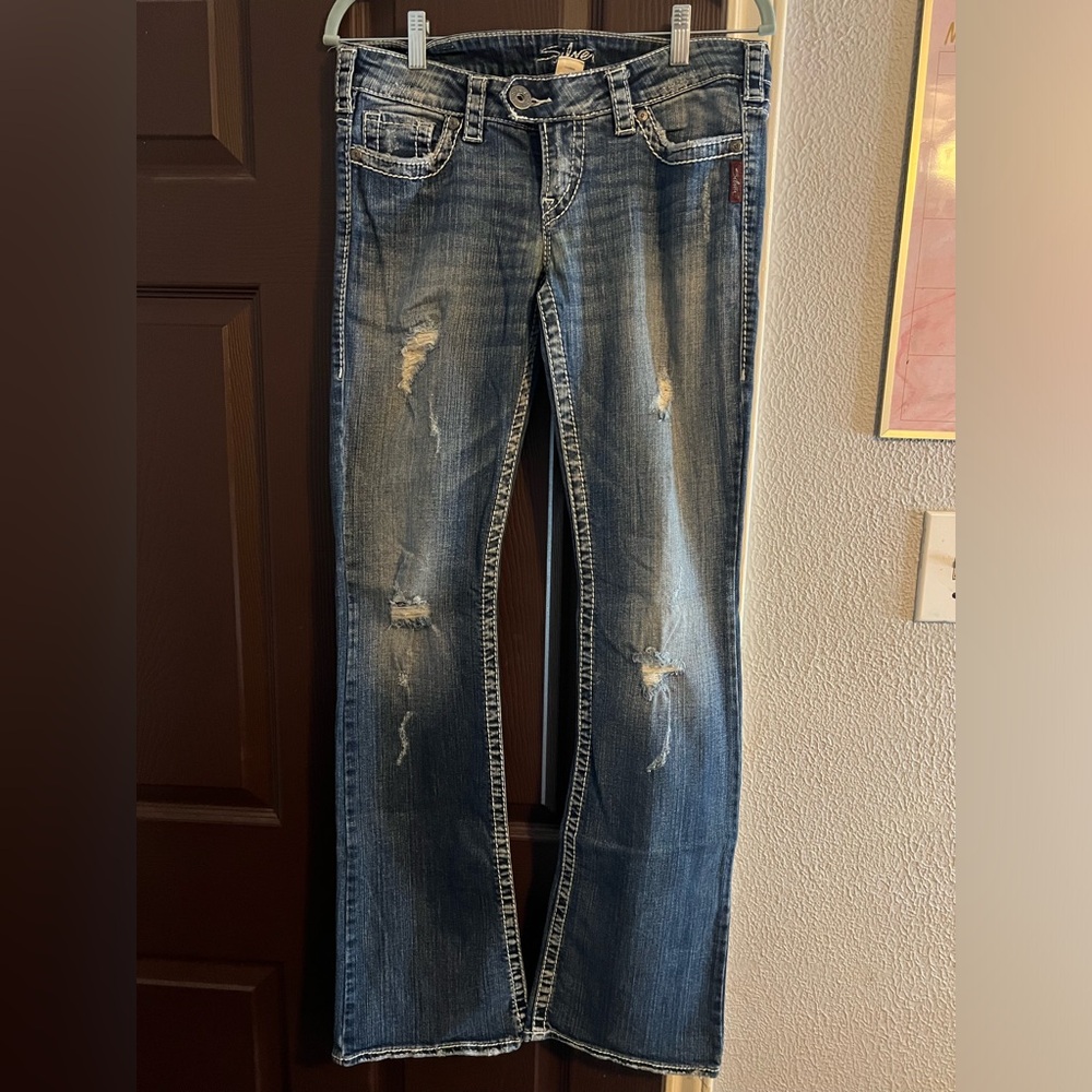 Silver Jeans Women's Boot Cut Jeans - Blue